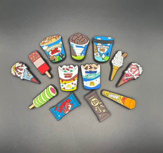 Ice Cream Croc Charms/Jibbitz