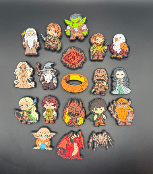Lord 0f the Rings & The H0bbit Croc Charms/Jibbitz