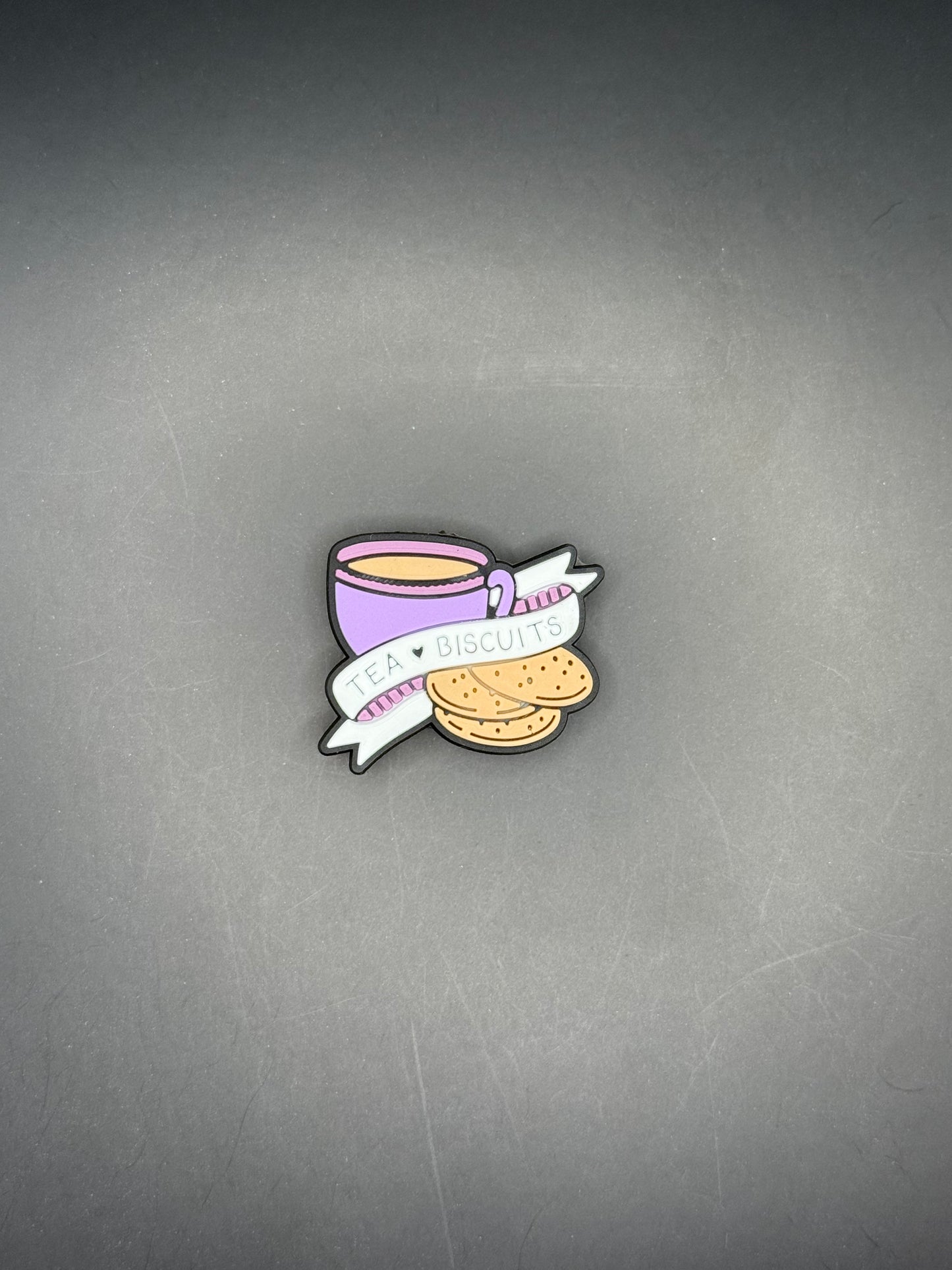 Tea Time Croc Charms/Jibbitz