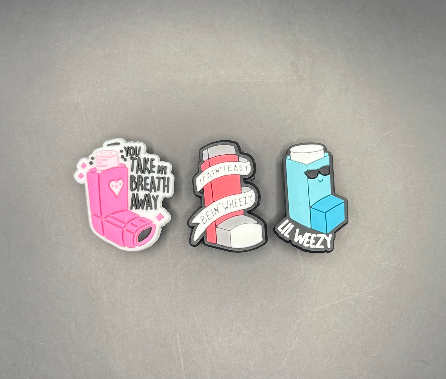 Inhaler Croc Charms/Jibbitz