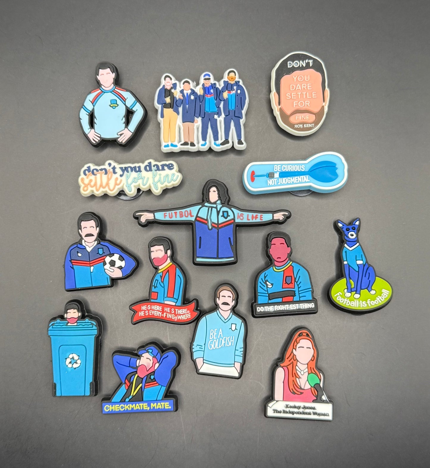 Ted Lass0 Croc Charms/Jibbitz