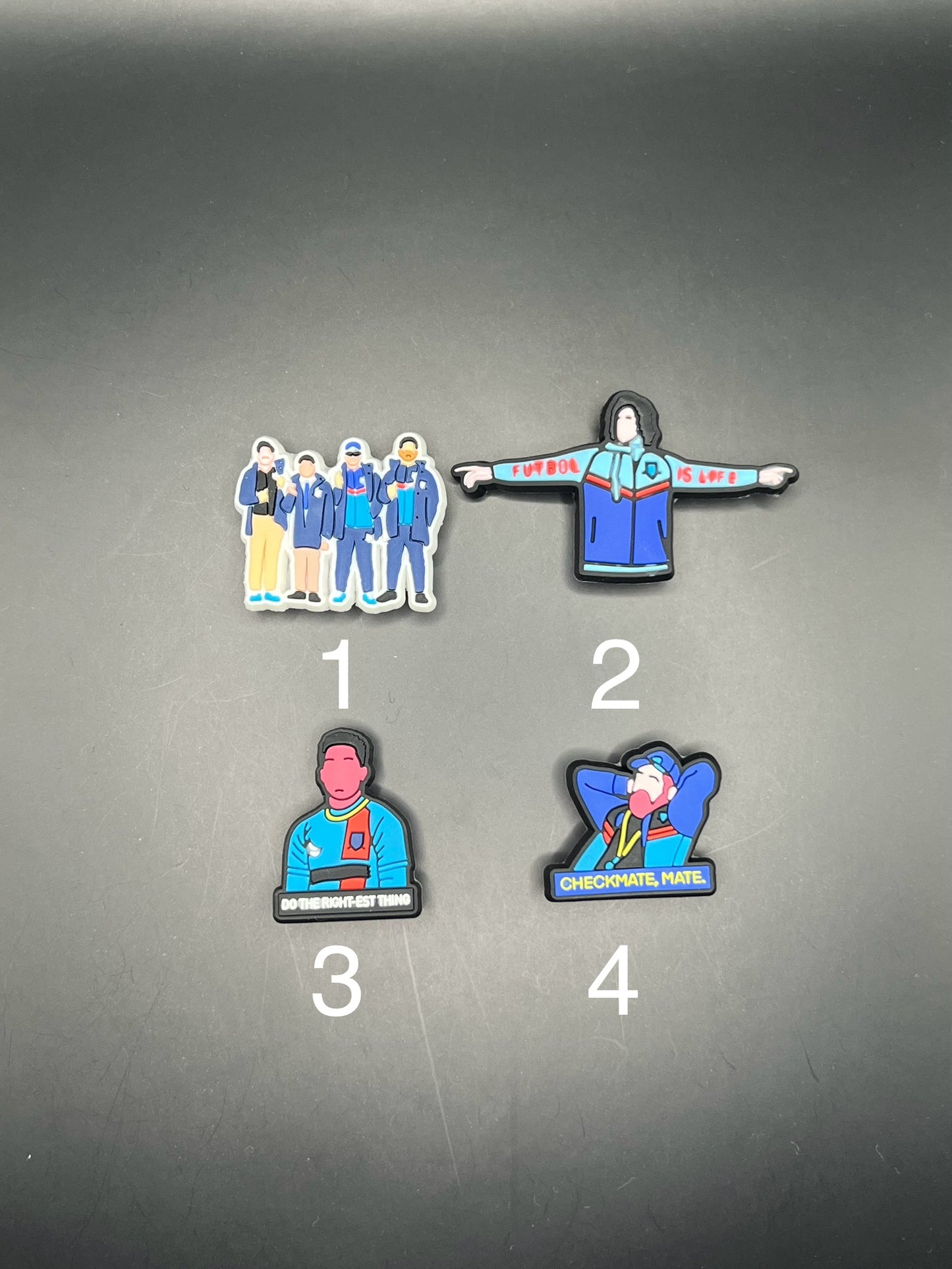 Ted Lass0 Croc Charms/Jibbitz