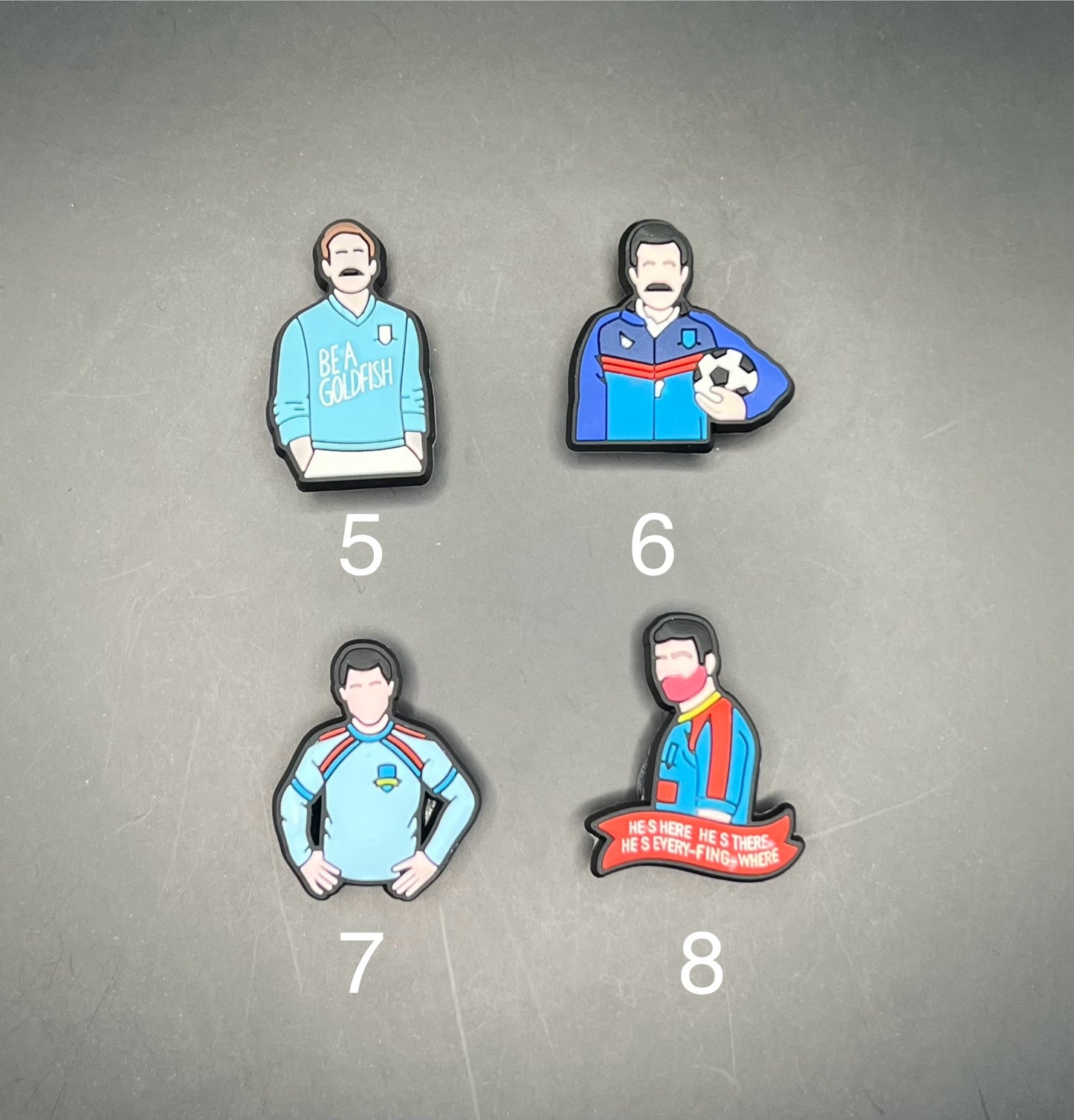 Ted Lass0 Croc Charms/Jibbitz