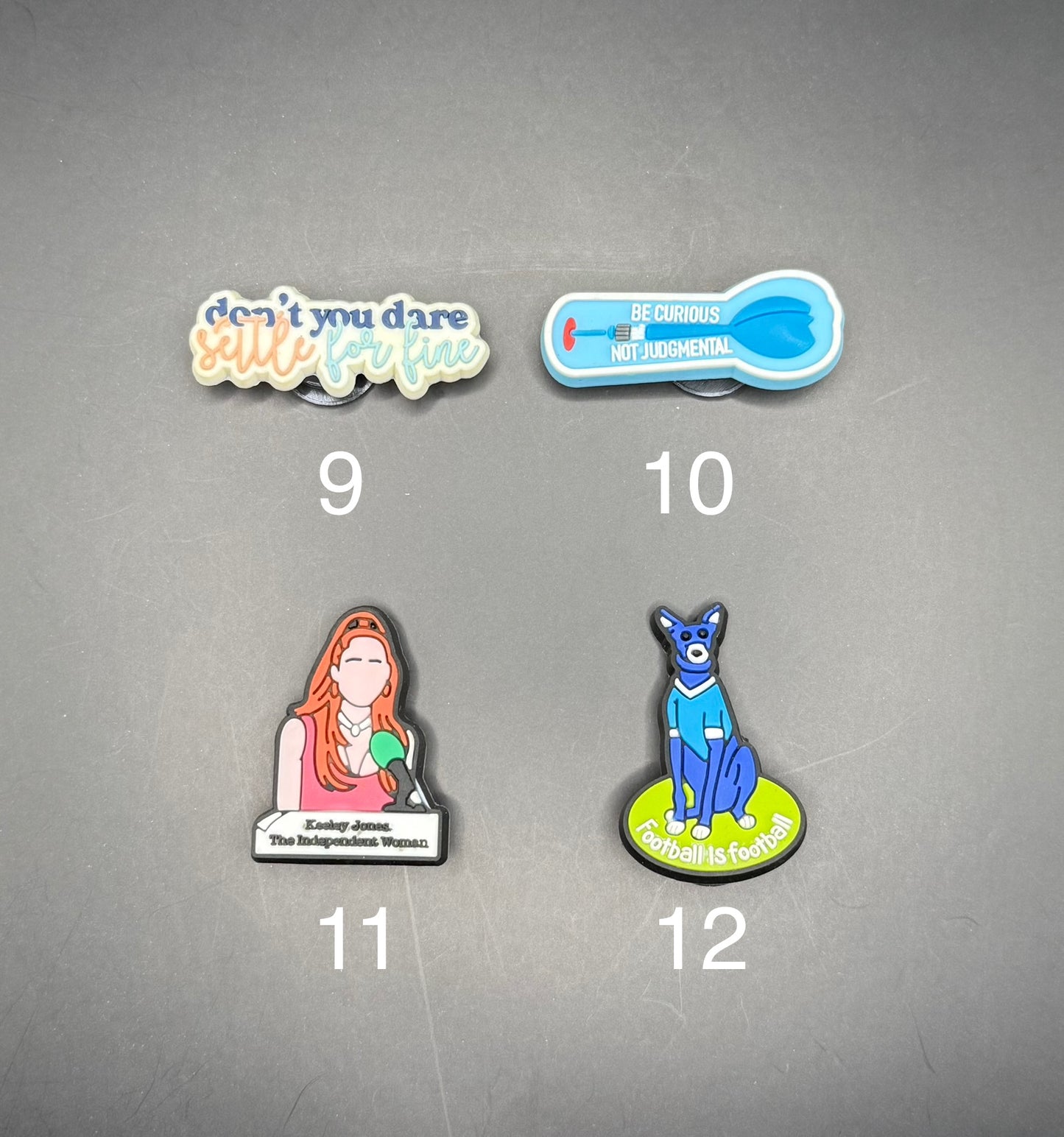 Ted Lass0 Croc Charms/Jibbitz