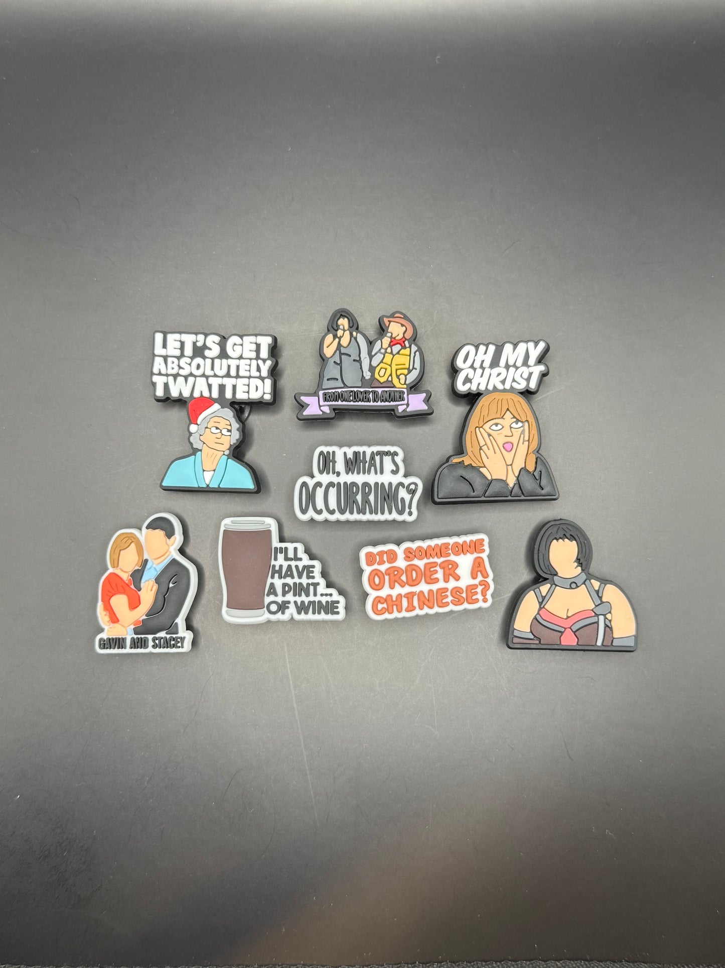 Gavin & Stacey Croc Charms/Jibbitz