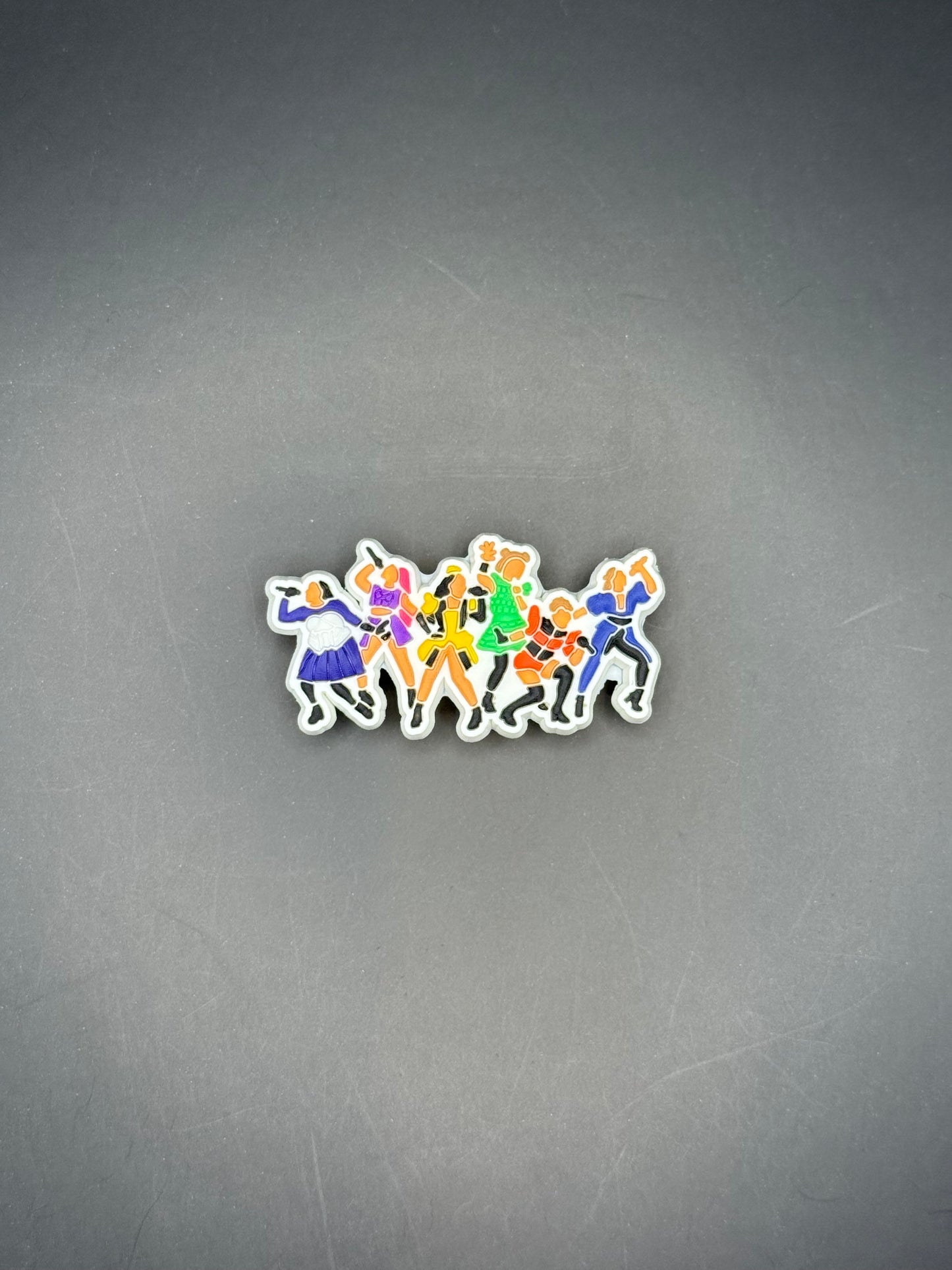 Six Croc Charms/Jibbitz