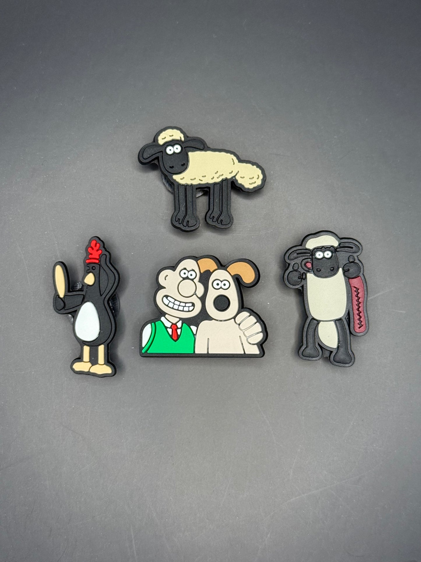 W4llace & Gr0mit Croc Charms/Jibbitz